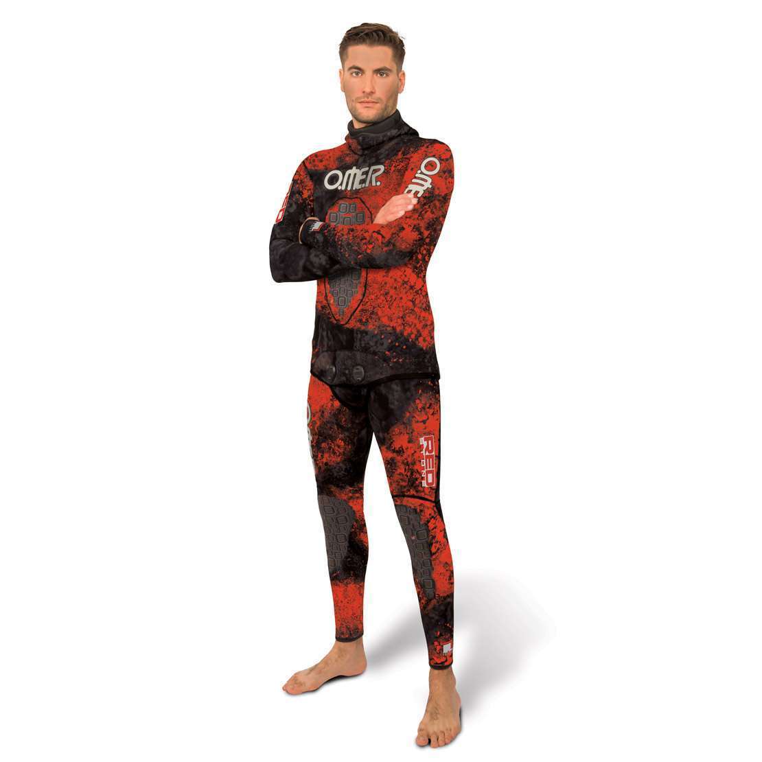 Omer Redstone Camo 5mm Wetsuit