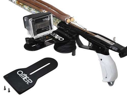 Omer Fixed Carbon Fiber Speargun Camera Bracket