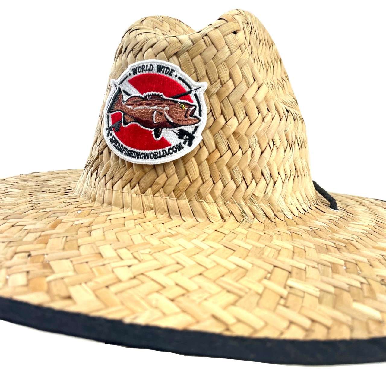 Spearfishing World Straw Hat