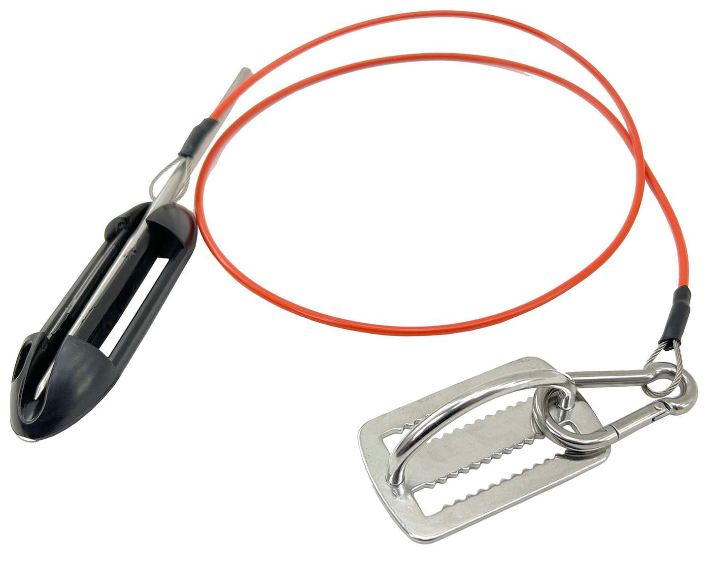 Coated Wire Fish Stringer with Weight Belt Attachments