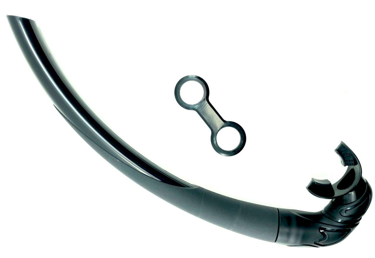 Freediver's non-flex Snorkel