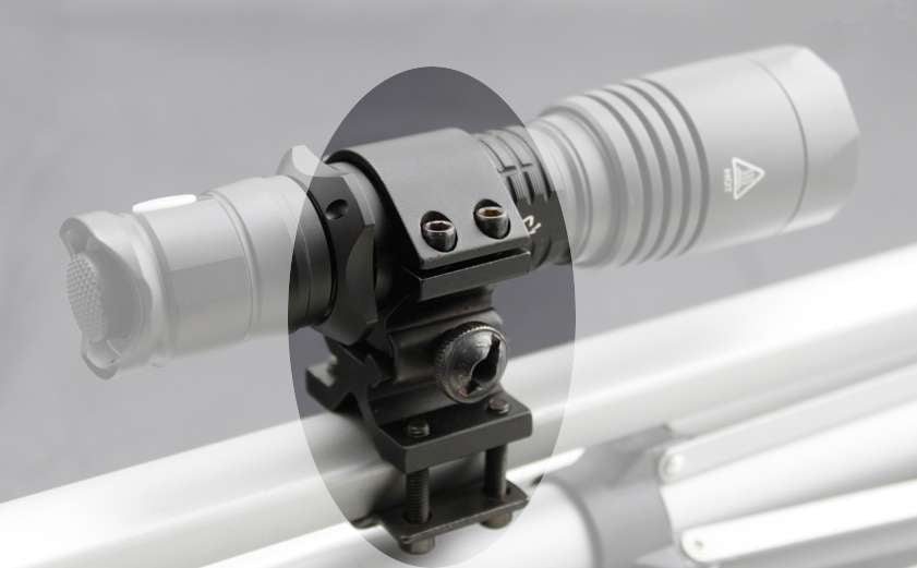 OrcaTorch Aluminum Flashlight Mount