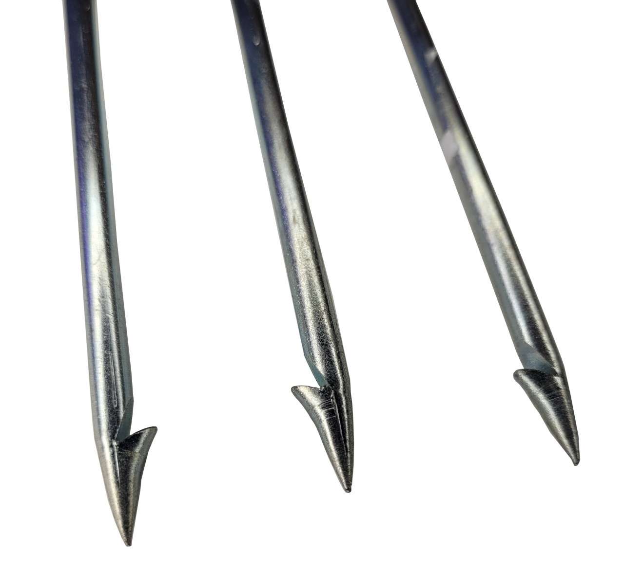 3-Prong Zinc Plated Trident