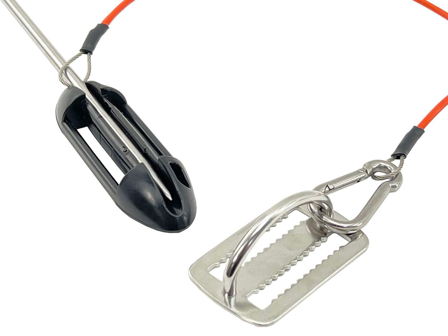 Coated Wire Fish Stringer with Weight Belt Attachments