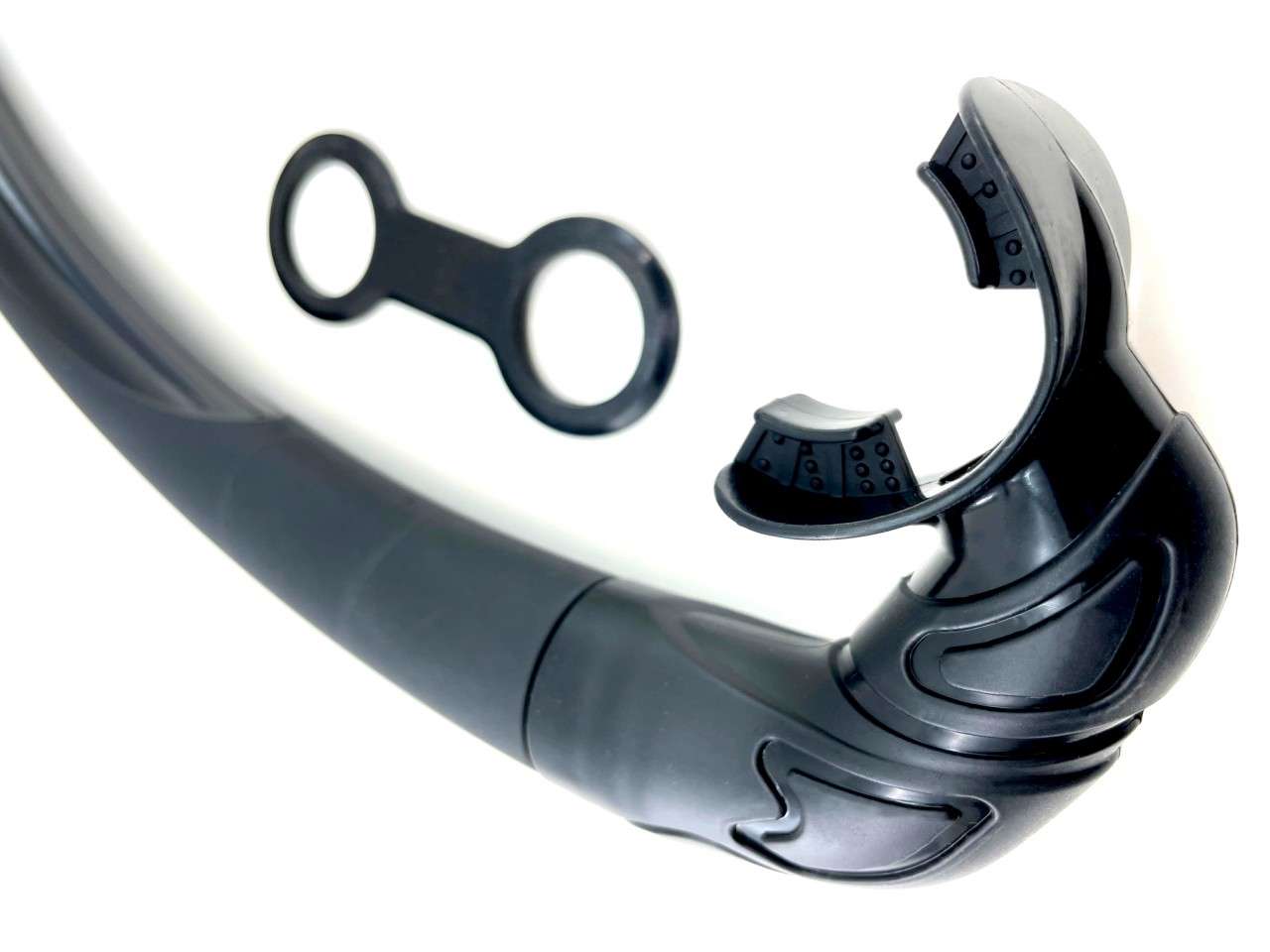 Freediver's non-flex Snorkel