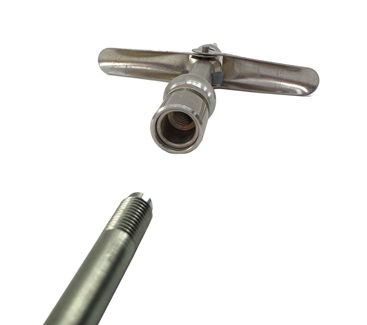 Spearfishing World Double Barb Stainless Steel Speartip