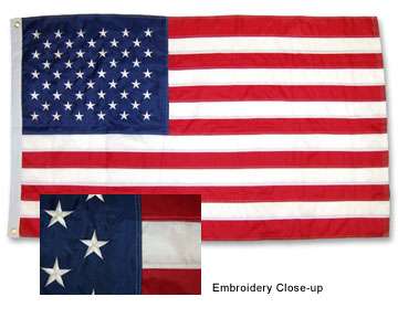 USA Embroidered Flag