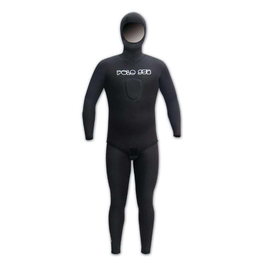 Polo-Sub Black Open Cell 5.5mm Wetsuit