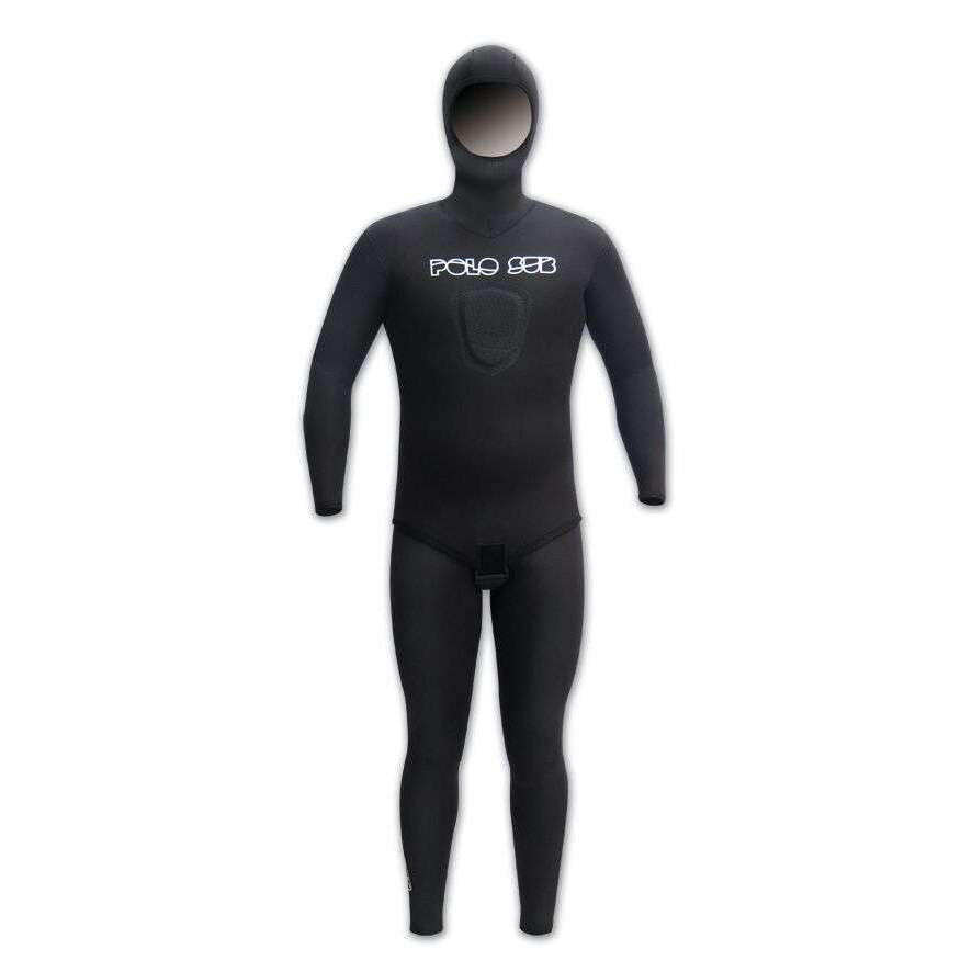 Polo-Sub Black Open Cell 7mm Wetsuit