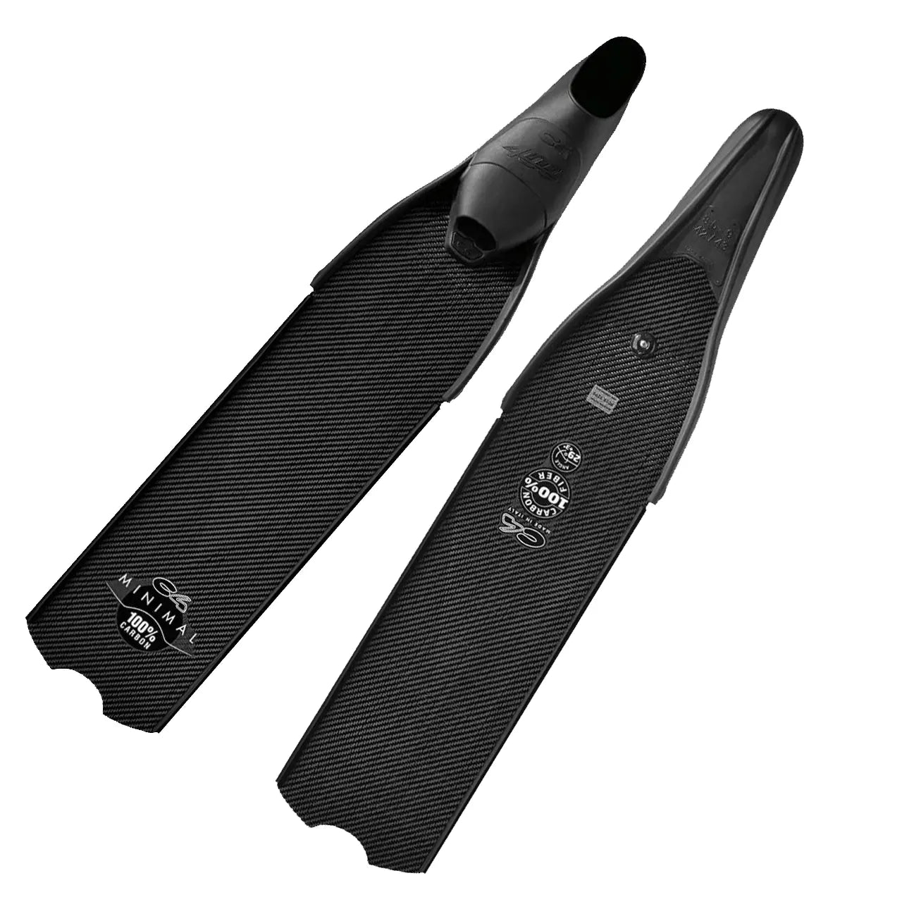 C4 Minimal T300 Carbon Fins with 400 pockets