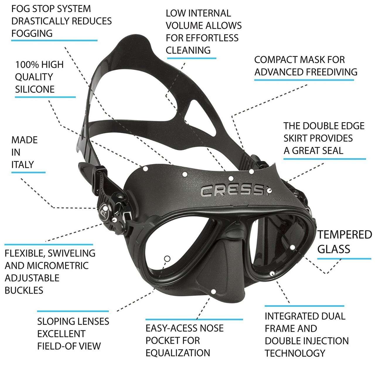 Cressi Sub Calibro SF Mask
