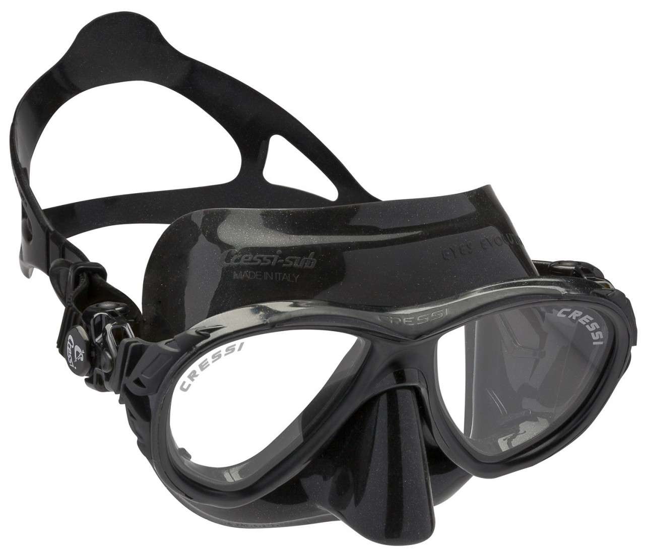 Cressi Sub Eyes Evolution Black Mask