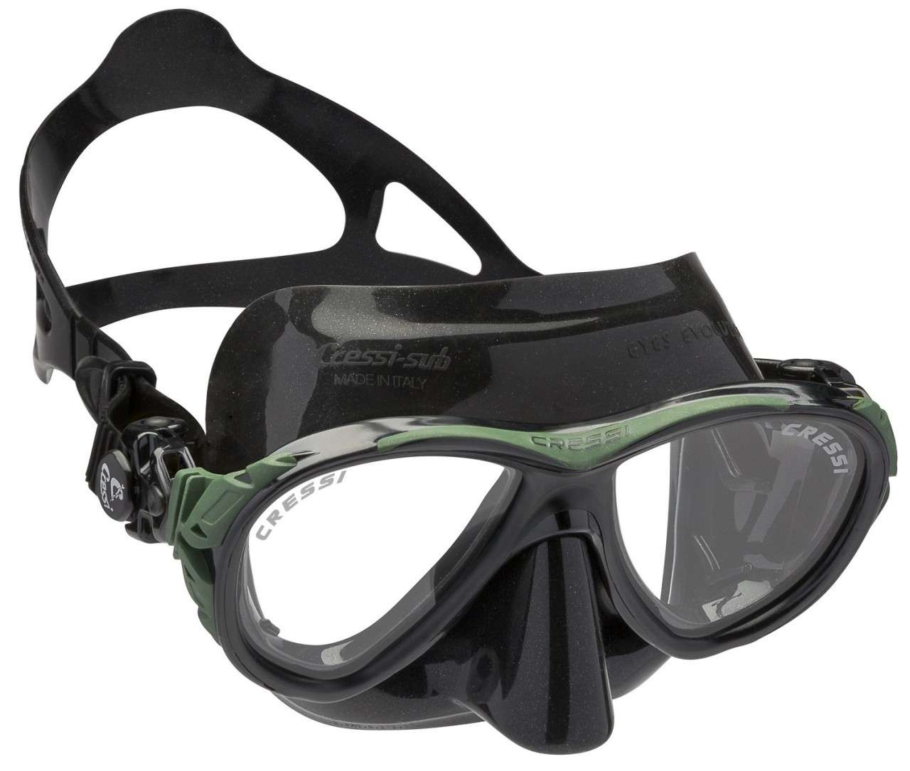 Cressi Sub Eyes Evolution Black Mask
