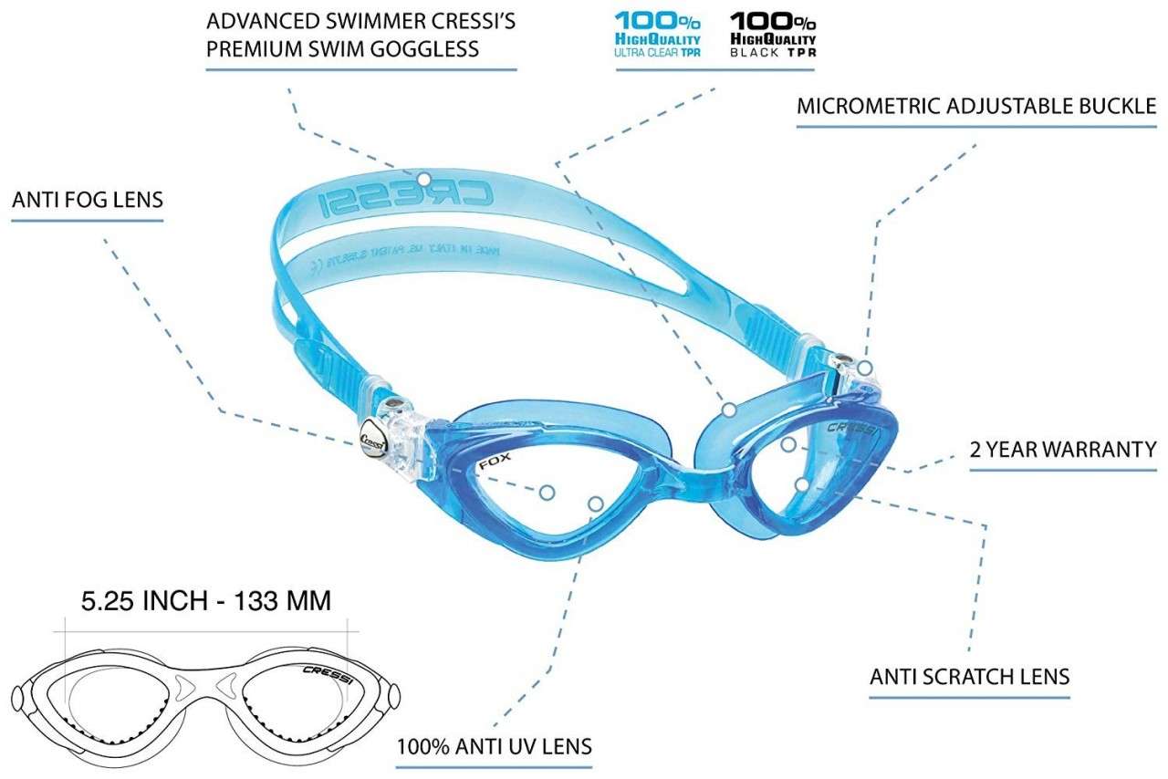 Cressi Sub Fox Goggles