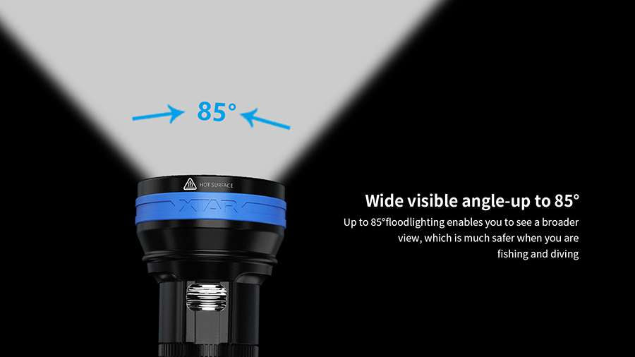 XTAR D06 1200 Lumen Dive Torch
