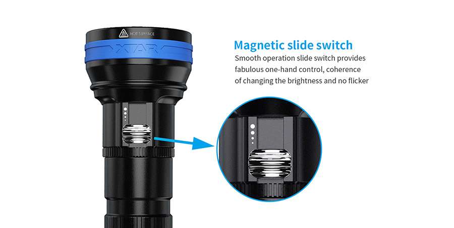 XTAR D06 1200 Lumen Dive Torch