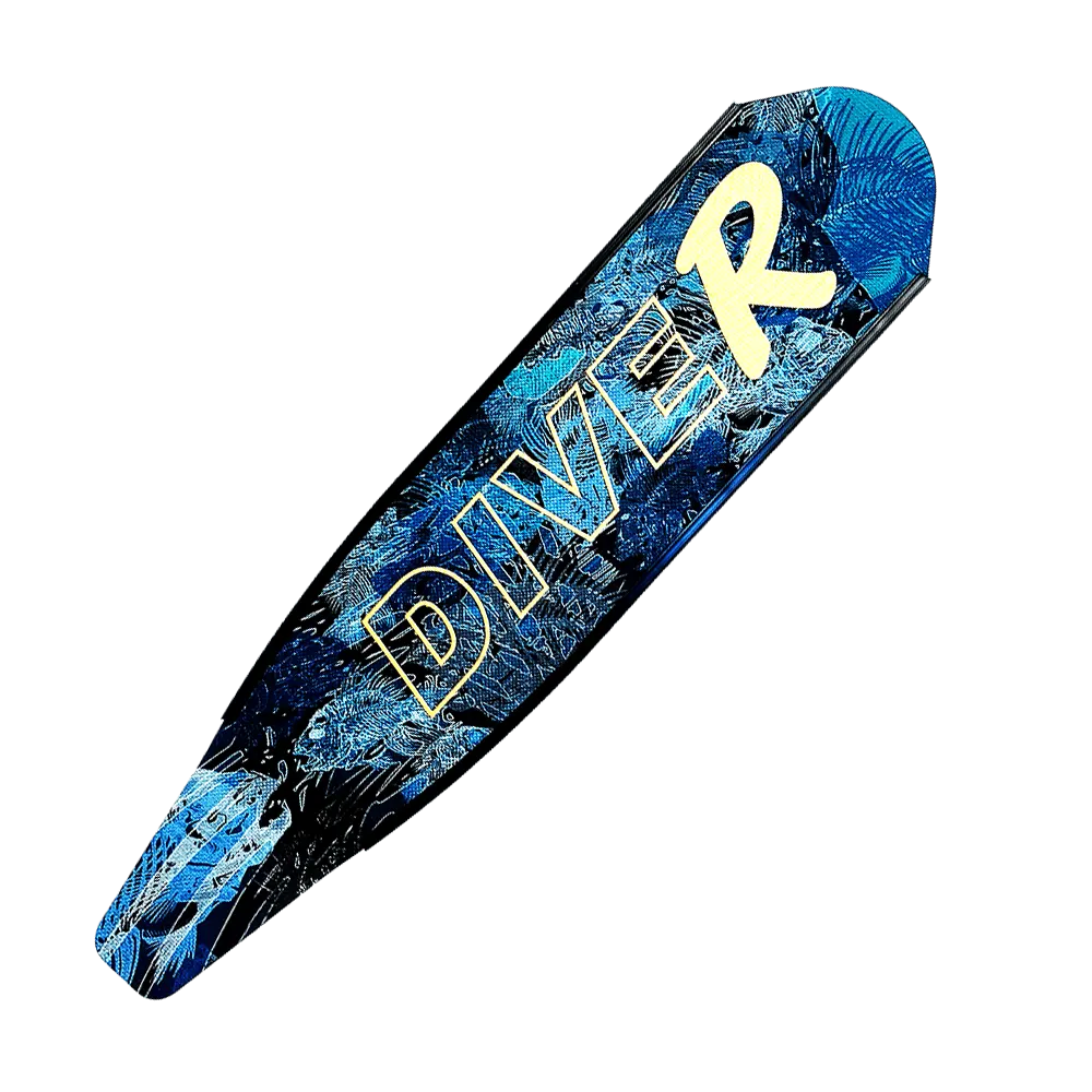 DiveR Blue Bonefish Composite Fin Blades