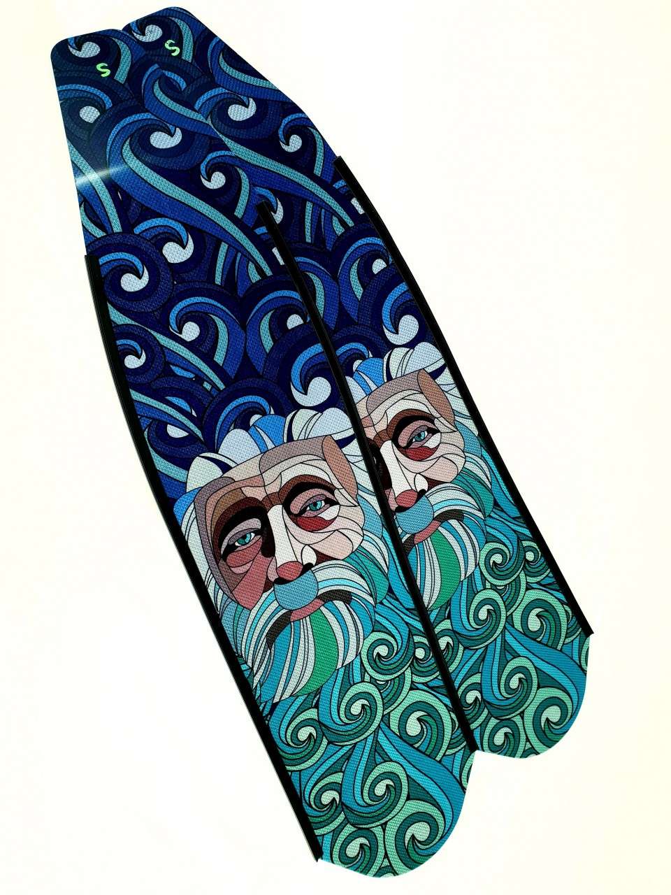 DiveR Neptune Composite Fiber Fin Blades