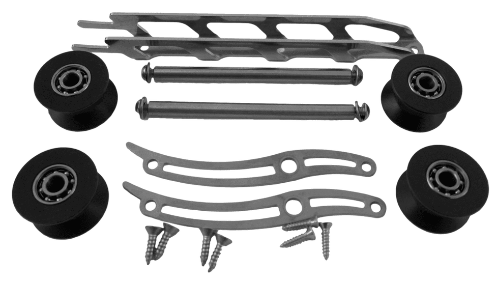 Ermes Sub Niro Steel Double Roller Kit