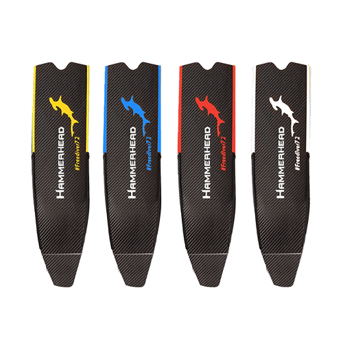 Hammerhead T700 Carbon Fiber Custom Fin Blades