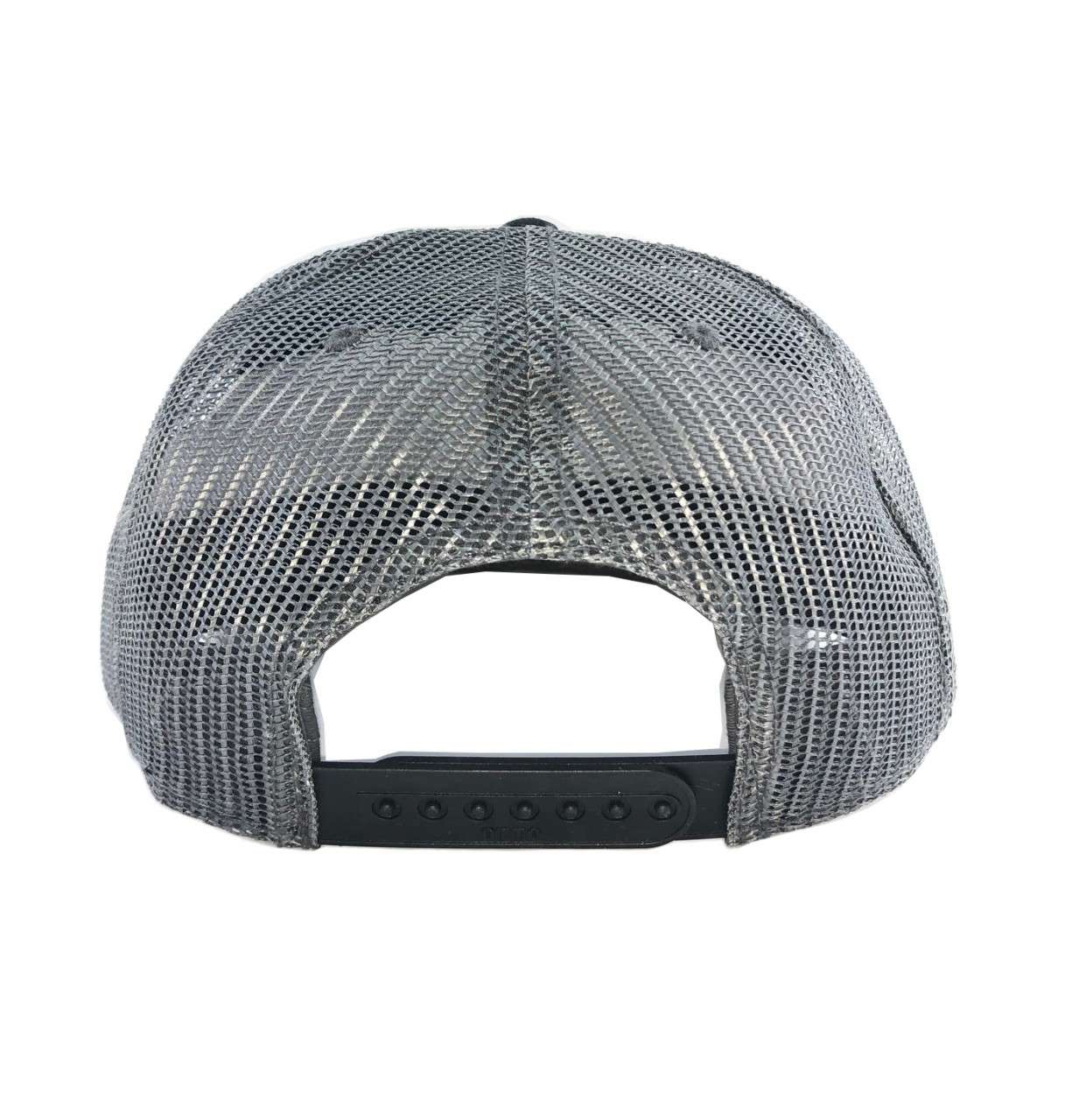 Spearfishing World Snapback Hat Black/Gray