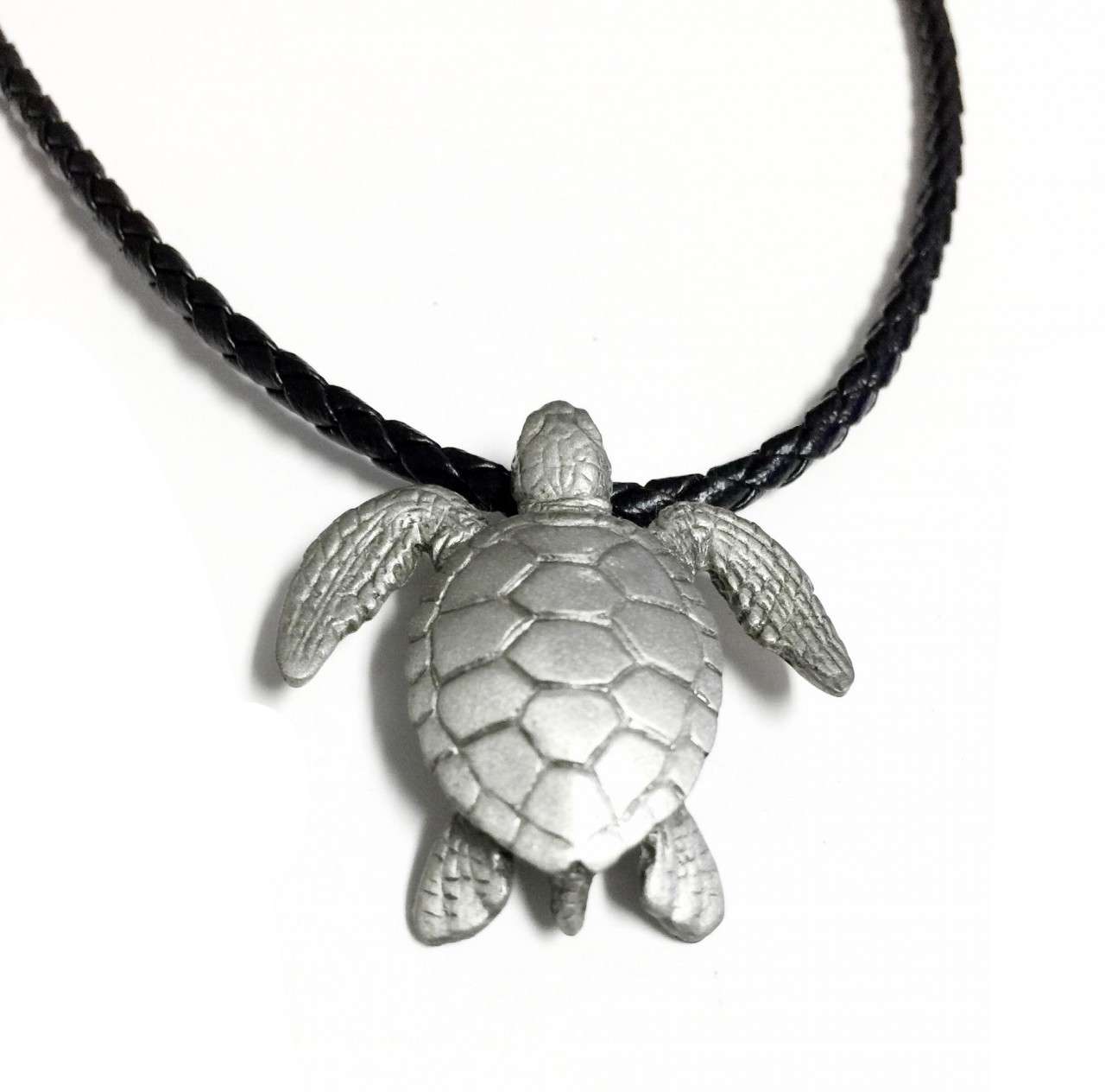 Pewter Pendant Turtle