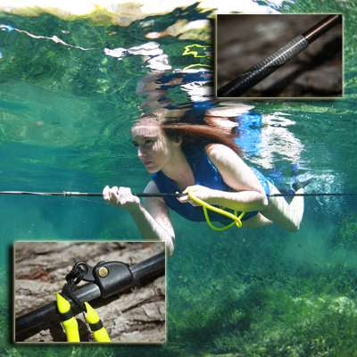 Sea Stinger Lightning Rod 80-Inch 2-Piece Breakdown Polespear