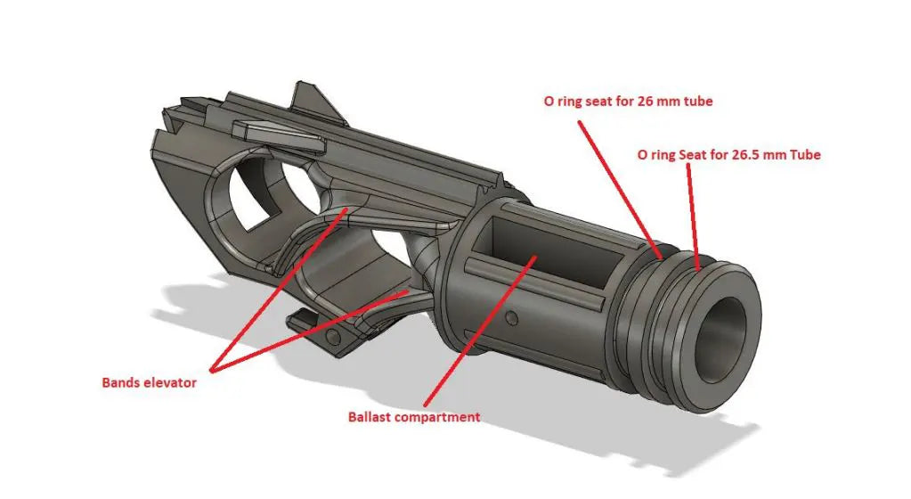 Ermes Avatar Speargun Muzzle