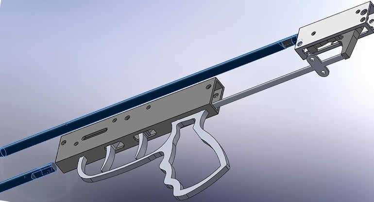 Neptonics Double Trigger Mechanism and Handle