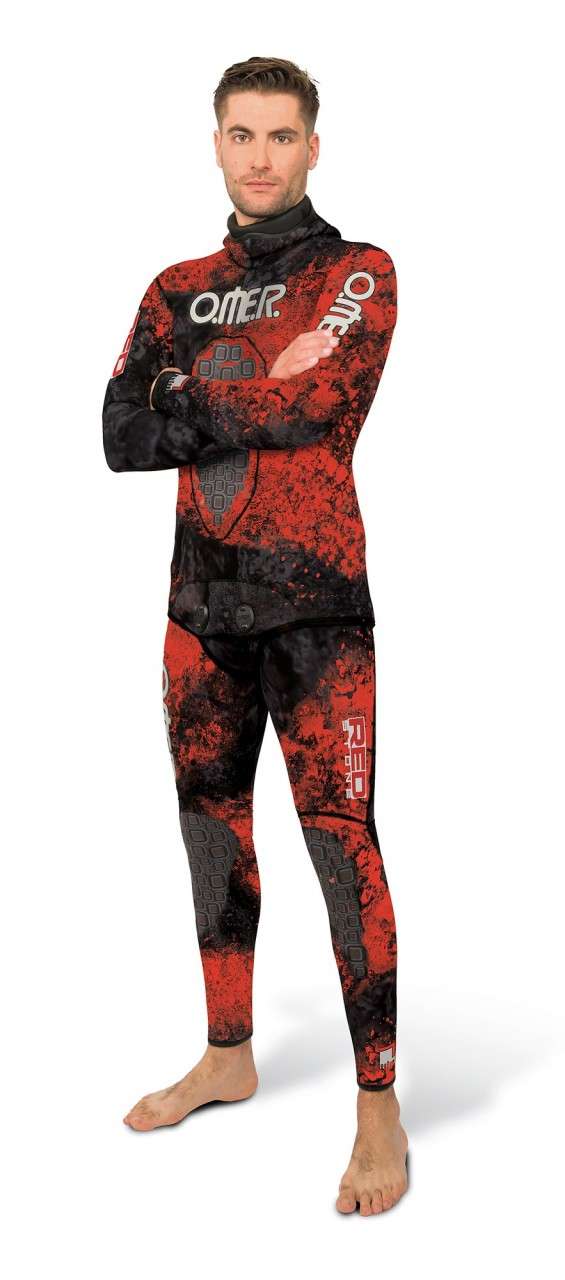 Omer Redstone Camo 5mm Wetsuit