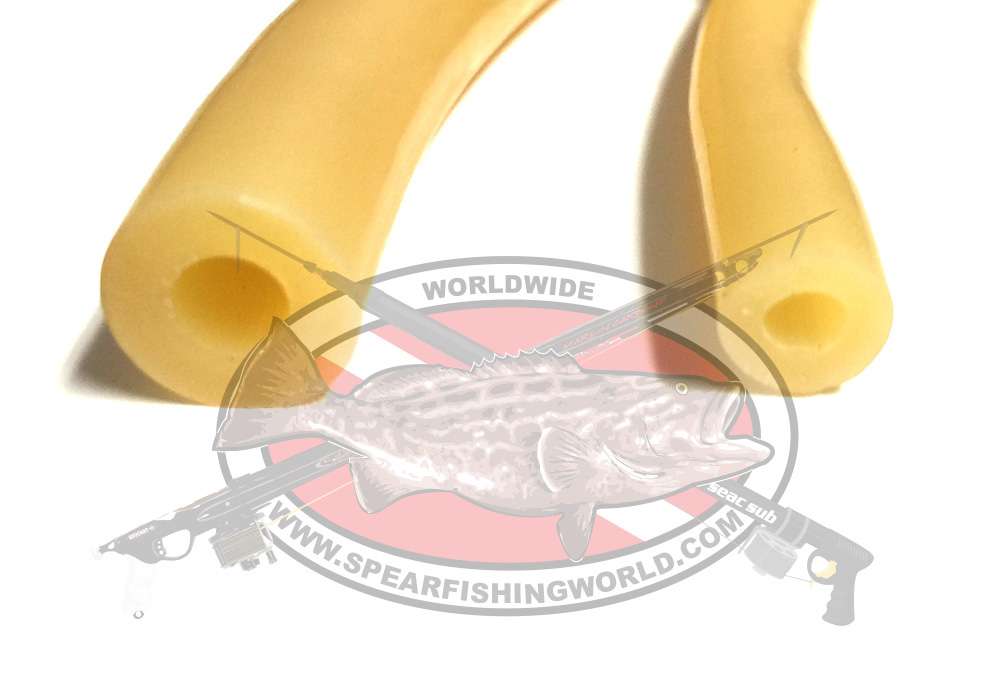 Primeline Amber Bulk Latex Rubber for Slings and Polespears