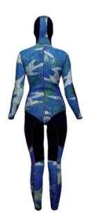 Polo-Sub Blue Open Cell 5.5mm Wetsuit
