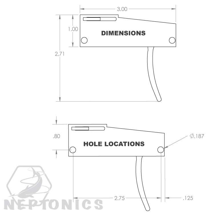 Neptonics Euro Reverse Wide Mouth Trigger Mechanism