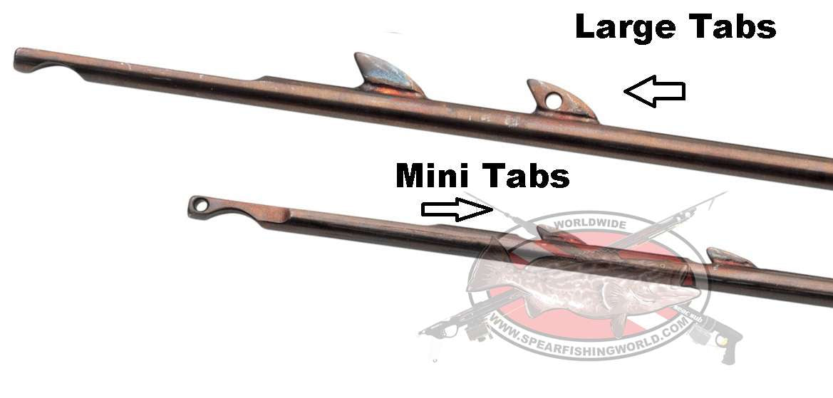 Riffe Euro Mini Fin Shaft 6.75mm with Hawaiian Flopper