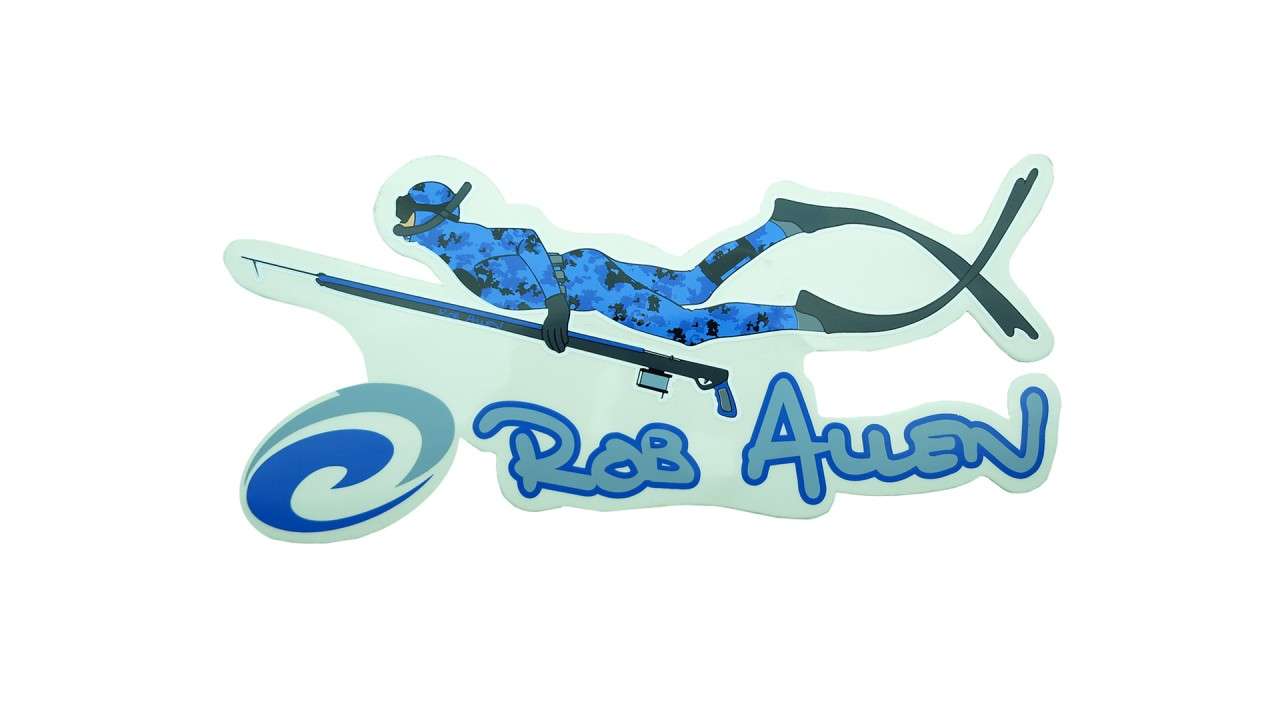 Rob Allen Spearfisher Sticker