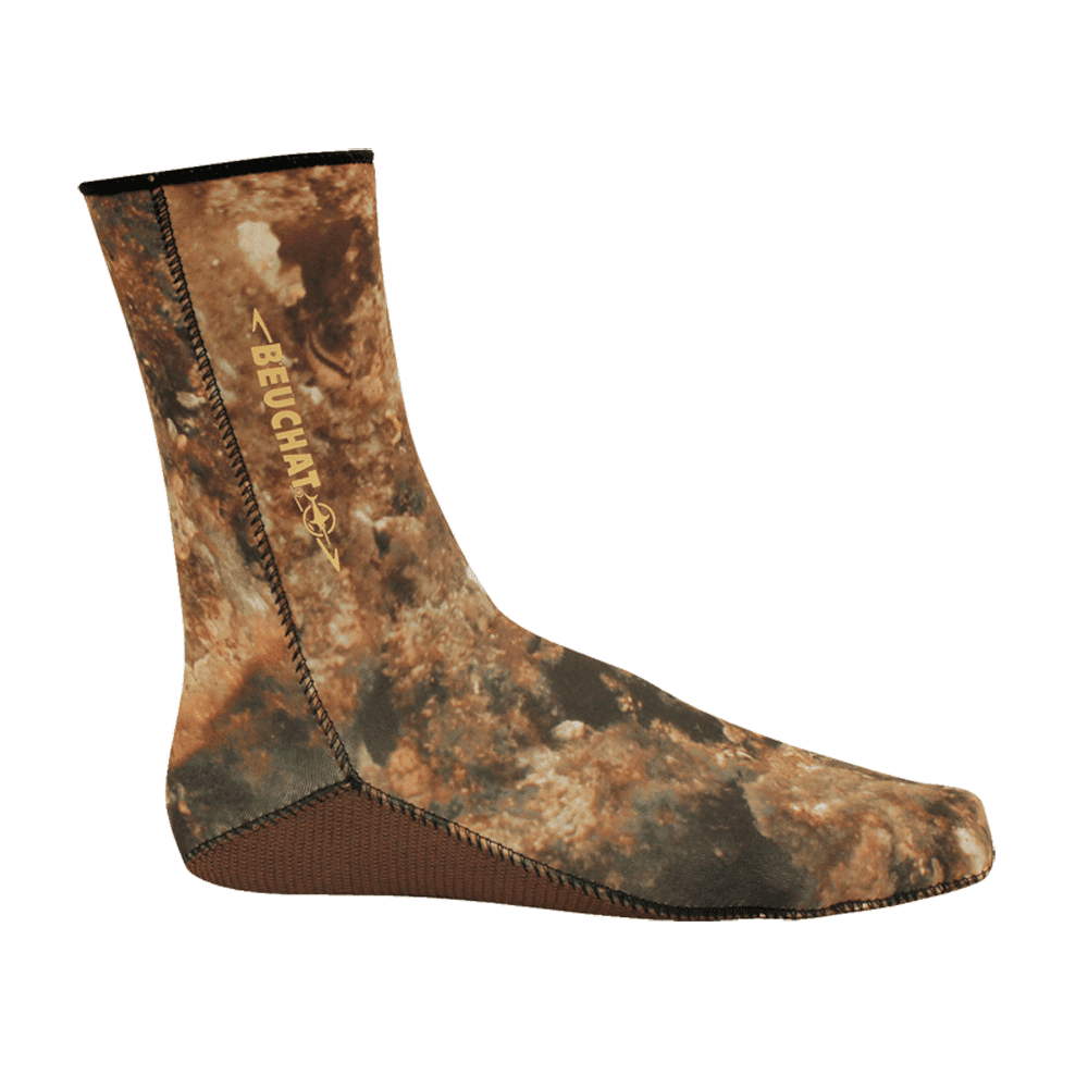 Beuchat Rocksea 4mm Camo Socks