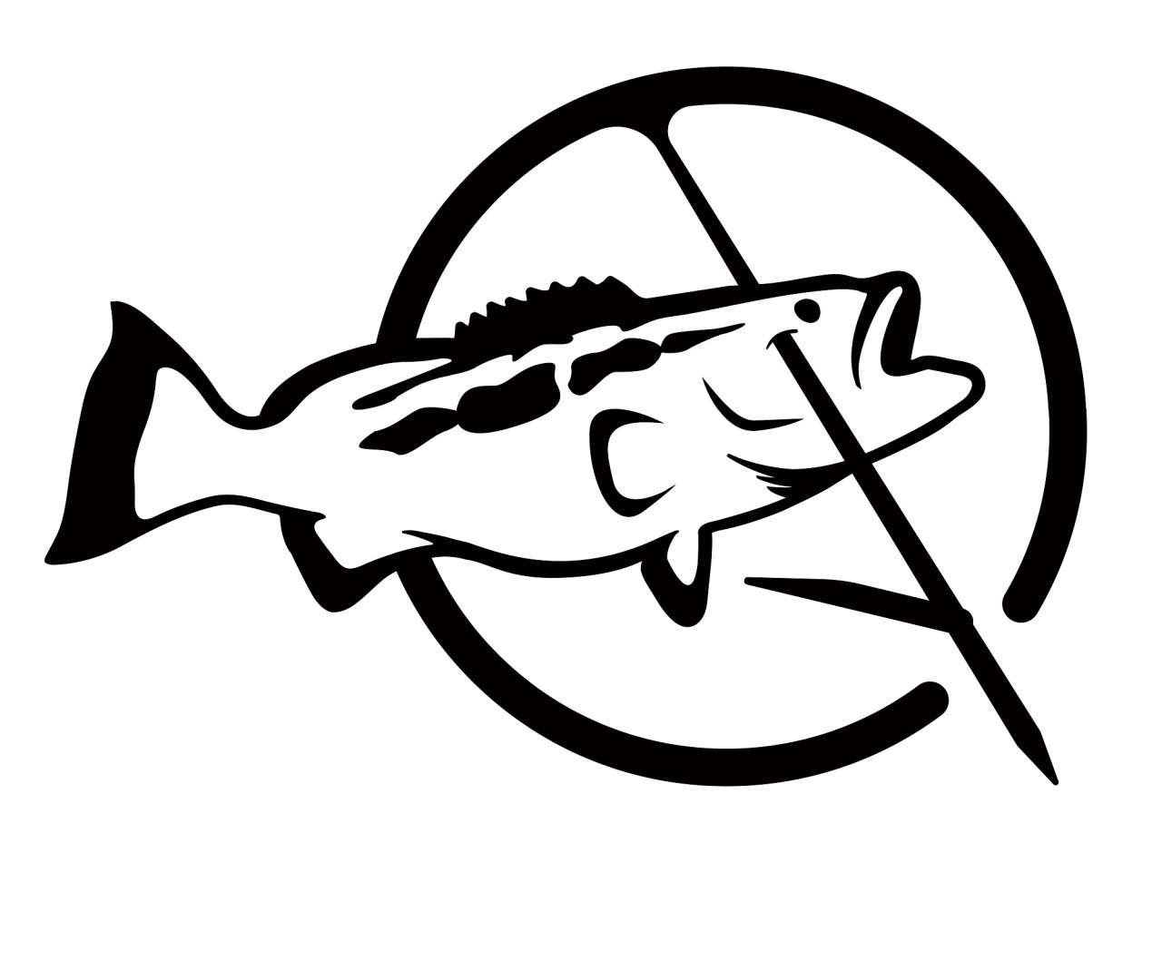 Spearfishing World Logo Sticker