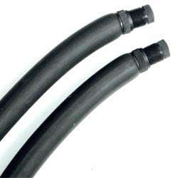 OMER 18mm Black Threaded Bands