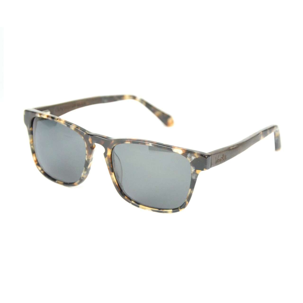 Woodroze Belfort Ebony Wood Sunglasses