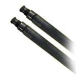 Beuchat 18mm Black Threaded Straight Bands