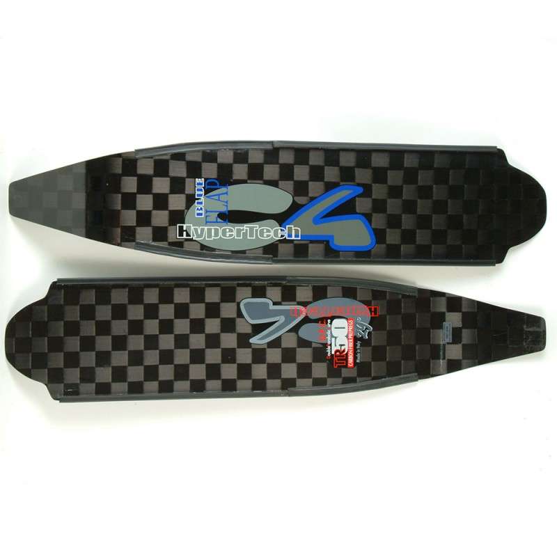 C4 Blue Flap HT Carbon Fins