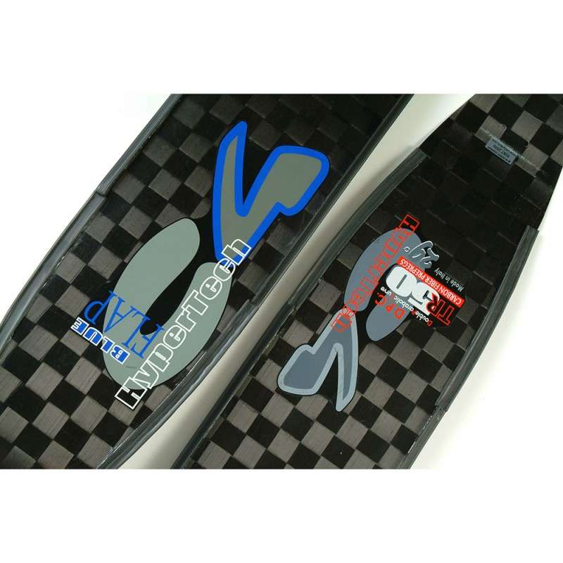 C4 Blue Flap HT Carbon Fins