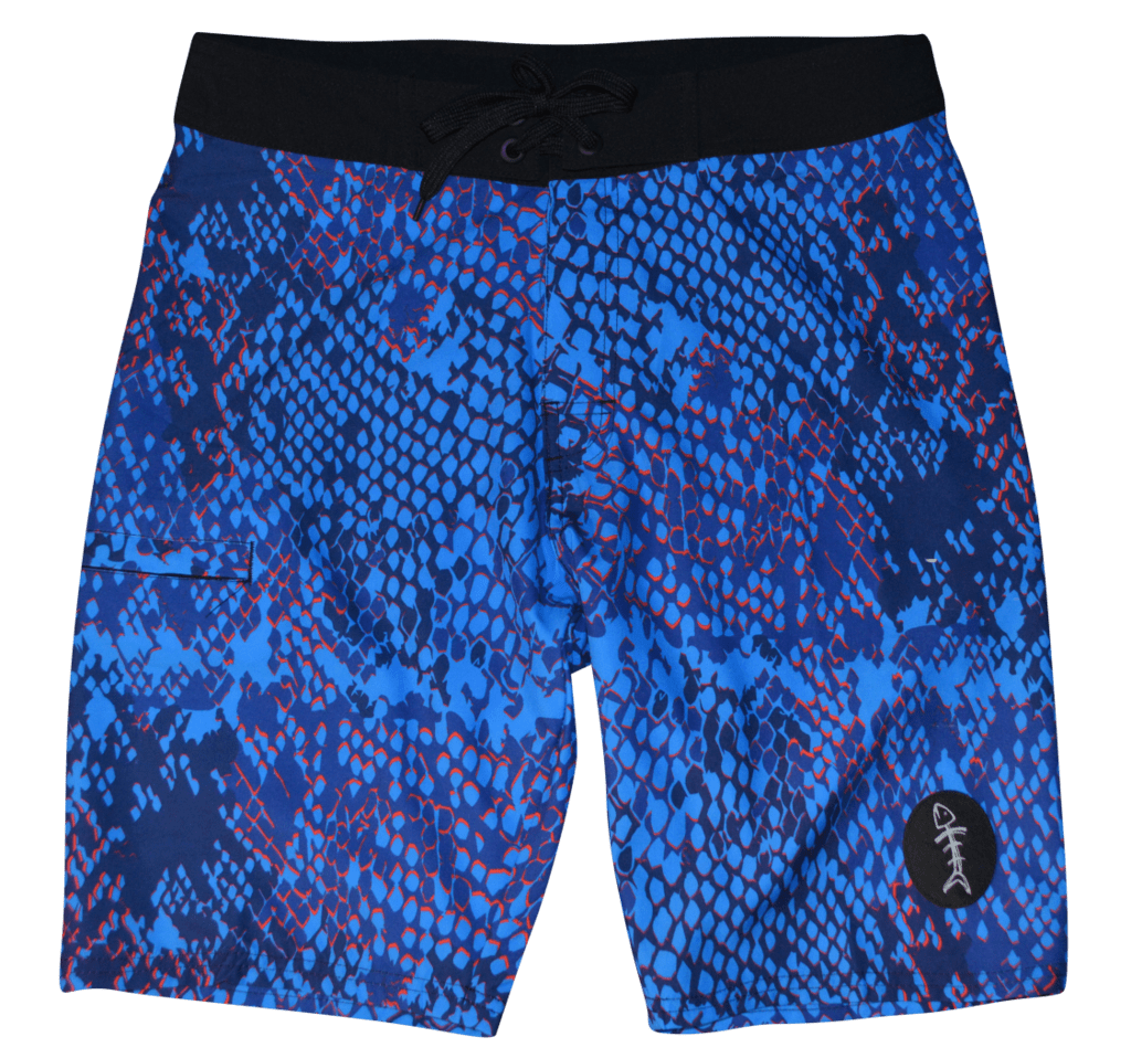 Speared Blue Camo Boardshorts