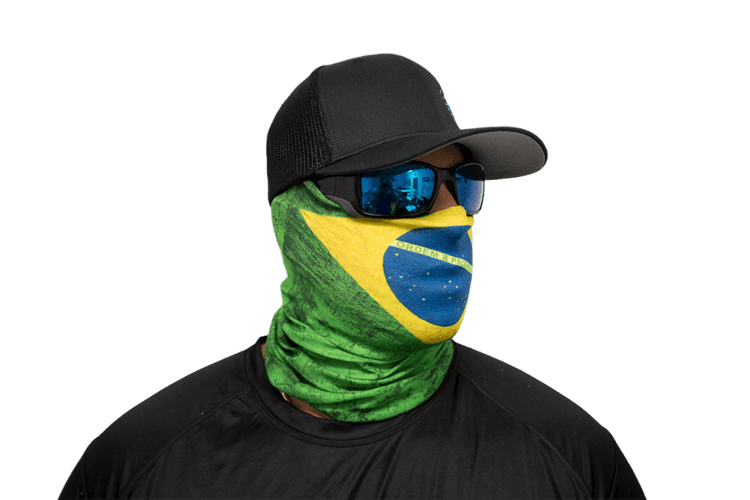 Salt Armor Brazil Flag Face Shield