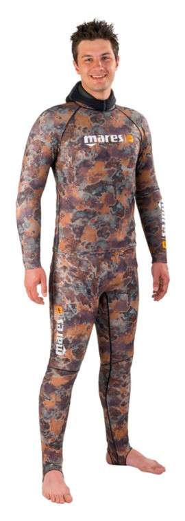 Mares Brown Camo Two-Piece Lycra