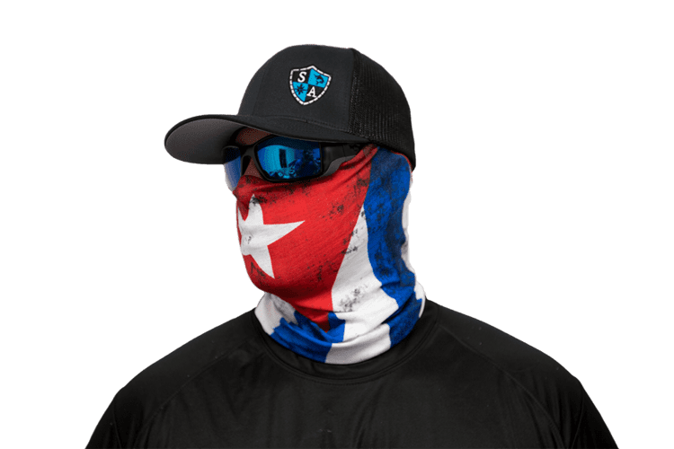 Salt Armor Cuba Flag Face Shield