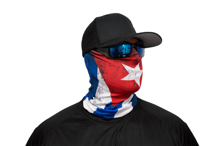 Salt Armor Cuba Flag Face Shield