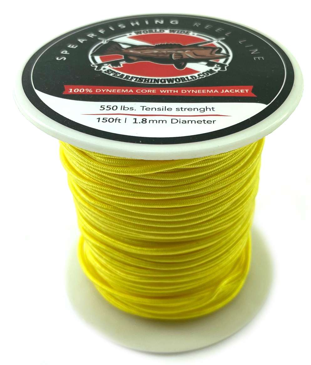 Spearfishing World 100% Spectra line Yellow 1.8mm