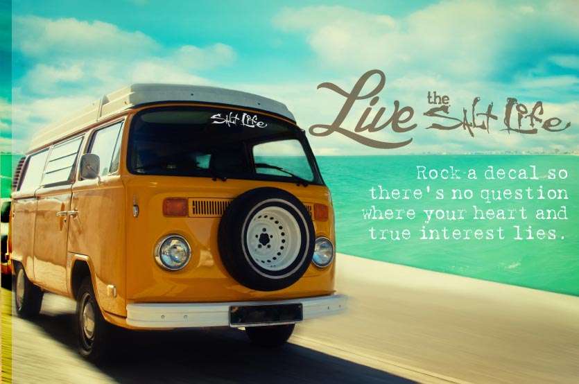 Salt Life Signature and Spearguns Decal/Sticker