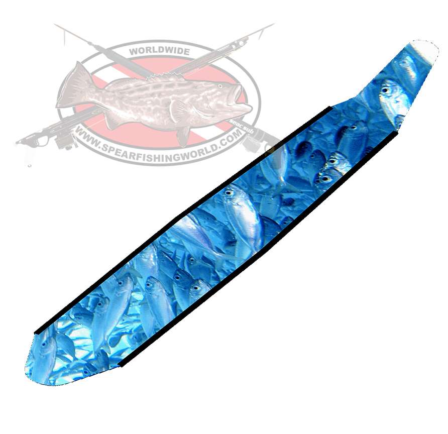 DiveR Fish Patterns Camo Fin Blades
